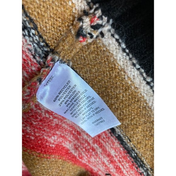 Nordstrom BP Long Sleeve Cardigan Crop Striped Sweater Size Medium New w… - Picture 7 of 7